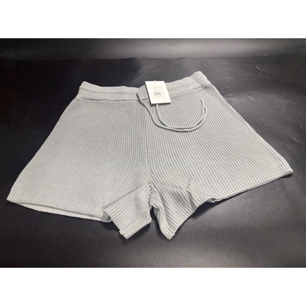 Rachel Parcell Womens Pull On Sweater Short Harbor Mist Grey XL RPB219-01
